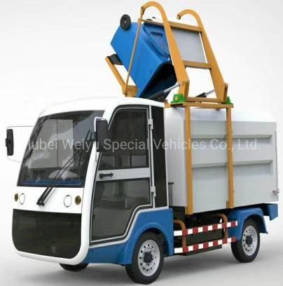 Hot Sale Mini 3m3 4cbm 5cbm Mobile Electric Waste Removal Vehicle Rubbish Collector Cleaning Equipment Electronic Garbage Truck