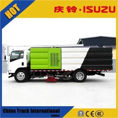 Isuzu Nqr 700p 4*2 190HP Street Sweeper Machine Truck