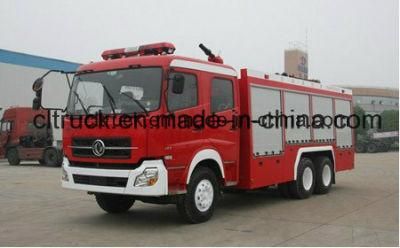 Dongfeng 10000liters 10tons 6*4 Fire Fighting Truck with Water Tank for Sale