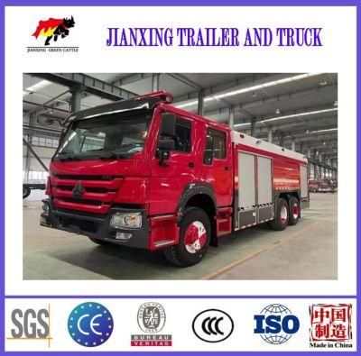 Sintruck 6*4 Drive Water Tower Fire Trucks Fire Fighting Engine HOWO Water Tower Fire Truck