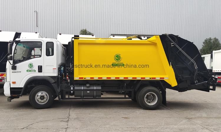 Sinotruk HOWO 4X2 8cbm 10cbm Trash Compression Waste Collector Garbage Compactor Truck