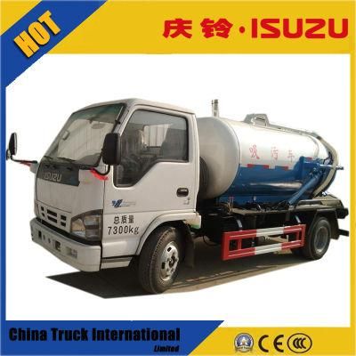 Isuzu Npr 600p 4*2 120HP Vacuum Septic Sewage Suction Truck