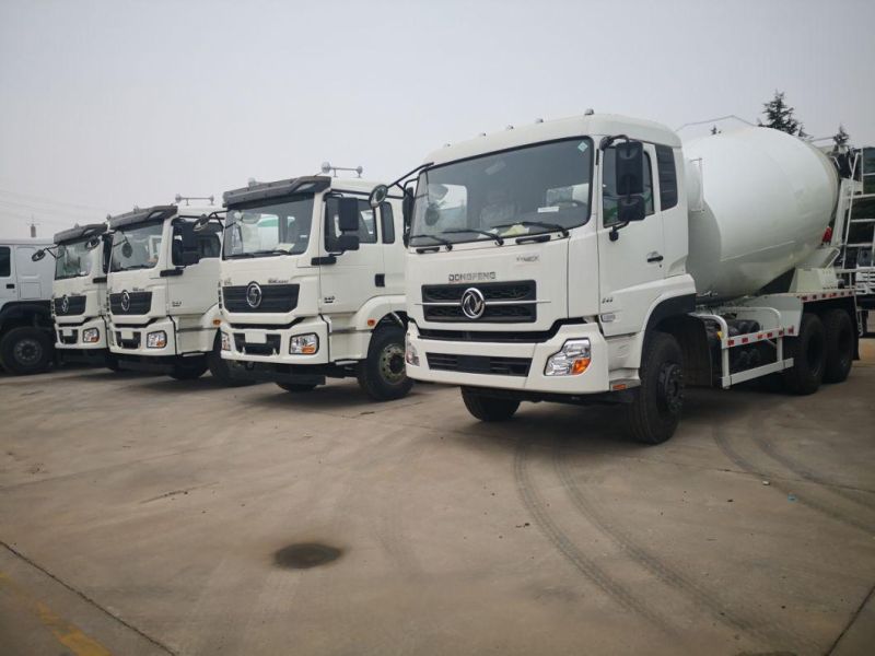 Dong Feng 6*4 10 Wheels 10 Cubic 340 HP New Concrete Tanker Truck