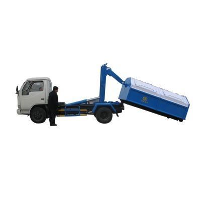 Dongfeng 4X2 Type 4000liters Bin Lifter Garbage Truck