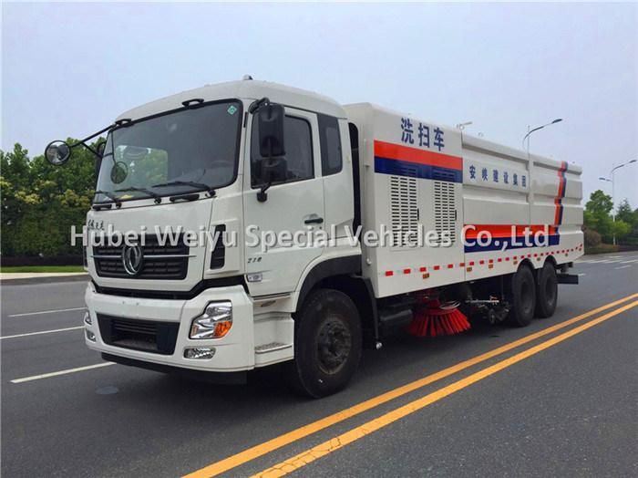 Dongfeng 13000 Liters Water 9000 Liters Waste Stainless Steel Road Sweeper Street Sweeper Street Cleaning Machine Sweeper Truck