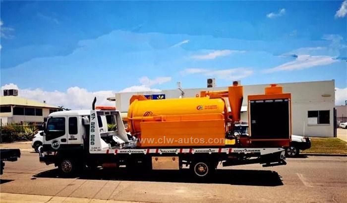 Customizing Upper Structure Superstructure High Steel Tank Tanker for Sewage Suction Truck