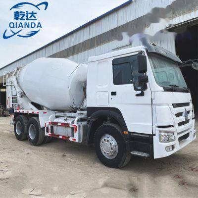 Used and New Sinotruck HOWO 6*4 10 Wheel 8/9/10 M3 Truck Mounted Concrete Mixer Truck with Pump