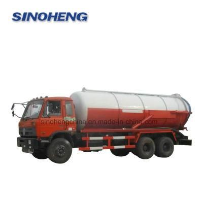 Large Capacity Heavy Duty Vacuum Sewage Suction Tanker Truck