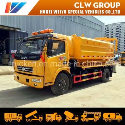 6000liters Sewage Vacuum Suction High Pressure Jetting Truck Waste Management Truck