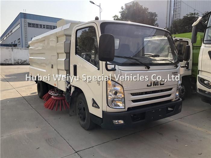 Jmc 4X2 Road Sweeper Street Vacuum Cleaner Truck Airport Sweeping Truck