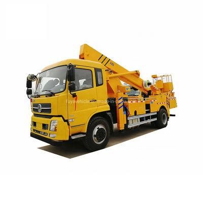 Dongfeng Kingrun LHD Rhd 24m 26m Articulated Basket Platform Truck 28m 30m Bucket Lifting Truck