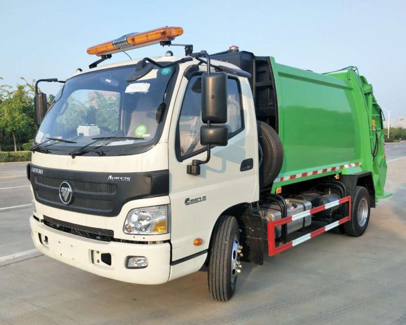 Foton Mini 6cbm Garbage Compactor Truck Refuse Collection Vehicle