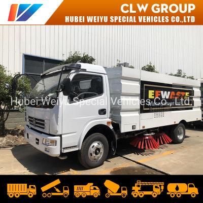 Dongfeng Street/Square/Factory/Airport Cleaning Vehicle 8cbm 8tons Vacuum Road Sweeper