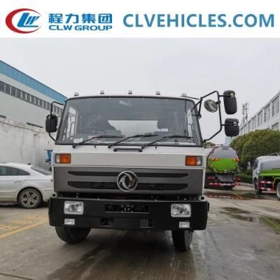 Dongfeng 15cbm Sewage Sucking Tanker Vacuum Cleaner Suction Truck