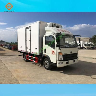 Sinotruk HOWO 10ton 6*2 Rhd Euro2 Refrigerated Truck Refrigerator Unit Freezer Truck