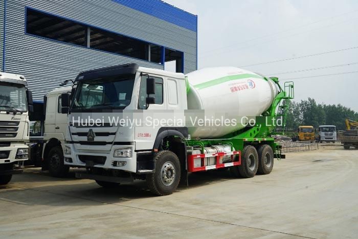 China Hot Sale HOWO 6*4 Concrete Mixing Vehicles 14m3 14cbm Cement Mixer Truck