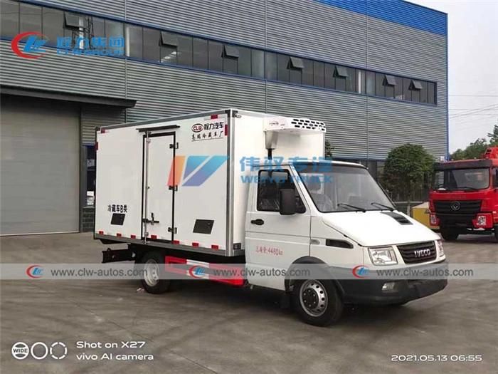 Mini 1tons 2tons 3tons Refrigerated Truck China Freezer Truck Supplier Competitive Good Price 2t Freezer Van Truck