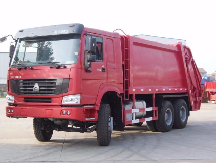 Sinotruk HOWO Compress Garbage Truck 25cbm Rear Loading Disposal Refuse Waste Compactor Truck