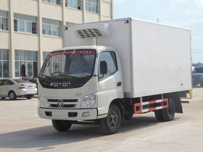 Foton 5-10t Refrigerated Freezer Minil Refrigerator Van Box Truck for Meat Food Transportation