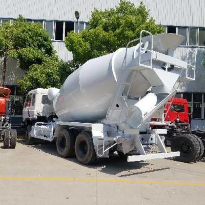 New Dongfneg 8-10m3 Concrete Mixer Truck with 10 Wheels Truck Chassis
