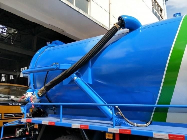 15cbm Sewage Sucking Tanker Vacuum Cleaner Suction Truck