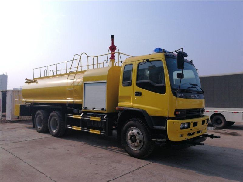 Japan Fvz Serial Stainless Steel I Suzu 6X4 Fire Water Truck Price for Sale