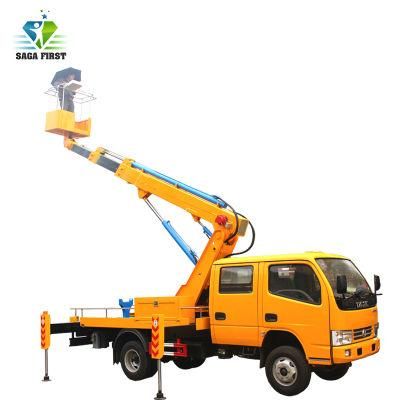 Fast Driving Speed Driveable Truck Mounted Man Boom Lift