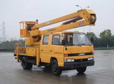 Jmc Brand 16m Aerial Work Platform Truck, High-Altitude Working Vehicle, Tail-Lift Truck, Overhead Working Truck