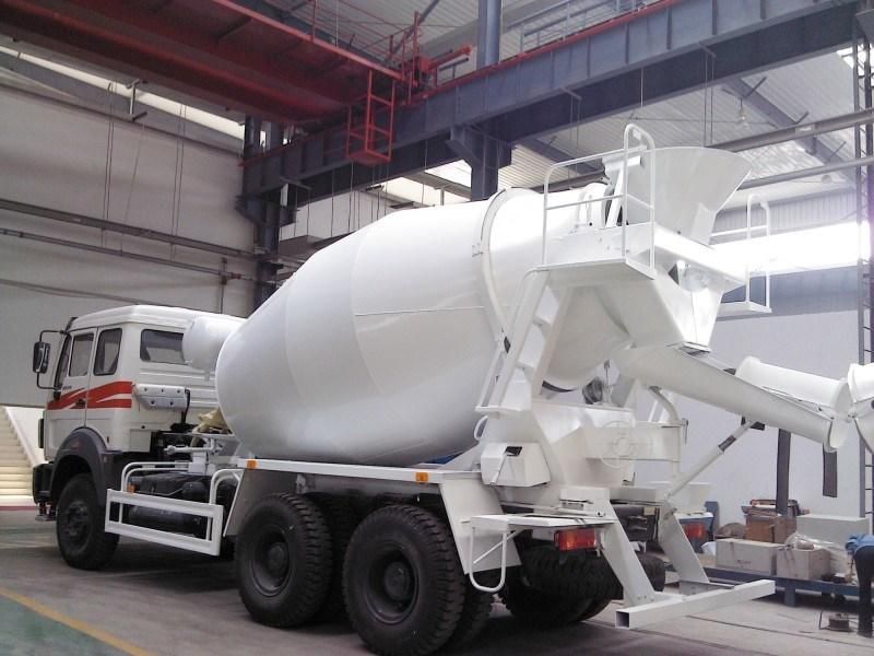 North Benz 6X4 10 Wheeler Beiben Concrete Mixer Truck 10cbm