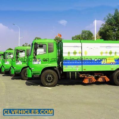 Dongfeng 8000L Road Street Cleaning Sweeper Truck