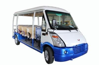 Cheap Smooth Shape Customizable China Made 18 Seater Gasoline Car