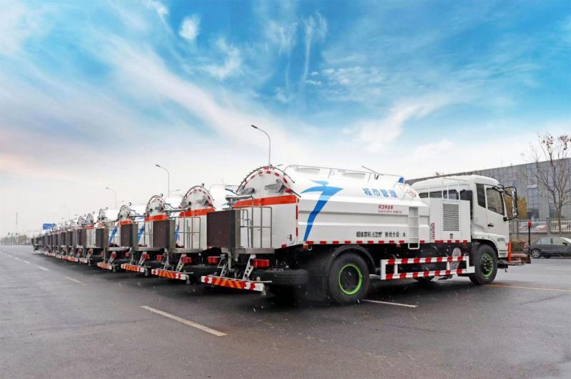 Dongfeng 4X2 Water Tank Truck Road Cleaning Truck 12cbm 12m3 15000L Spraying Vehicle Road Sprinkler Water Barrow Water Trucks