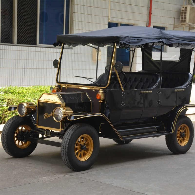 Classic Model Automobile Memory Element Vintage Mini Passenger Electric Tourist Car