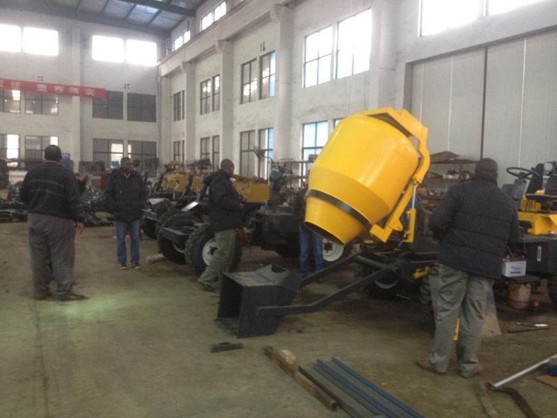 SD1000m Self Loading Mobile Concrete Mixer