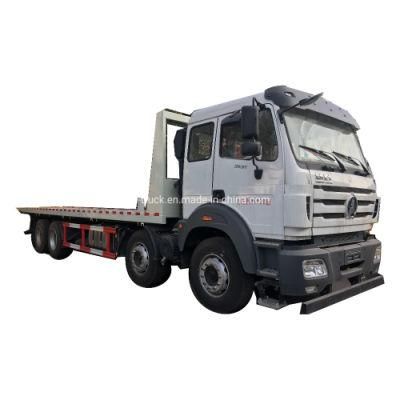 China Factory Brand New 8X4 Heavy Duty 20 Ton Flatbed Recovery Towing Trucks