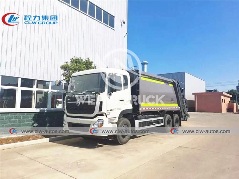 Dongfeng Kinland 6X4 18000liters 18-20cbm Garbage Compactor Truck Compressed Garbage Trucks