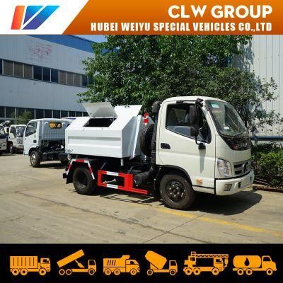 Forland 3m3 3cbm Mini Hook Lift Garbage Truck Detechable Container