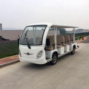 72V Battery Powered 14 Seats Bus for Scenic Spot