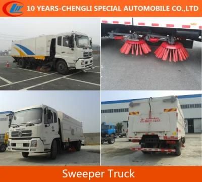 Dongfeng Sweeper Trucks, 160HP Sweeper Trucks, 4X2sweeper Trucks