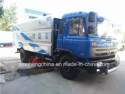 7.2cbm Dongfeng 153 4X2 LHD Vacuum Cleaning Street Road Sweeper Truck