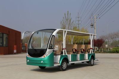 Top Quality 14 Seats Small Passenger Car Mini Electric Bus Electric Sightseeing Bus