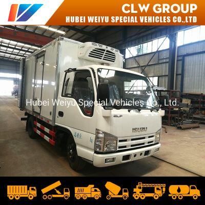 5tons 4X2 China Isuzu Frozen Sea Food Refrigerated Van Truck 4tons 6tons Refrigerated Truck