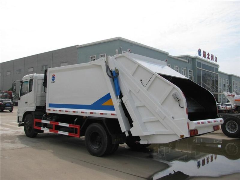 4X2 10000L to 12000L Rhd New Compression Garbage Waste Refuse Truck for Sale