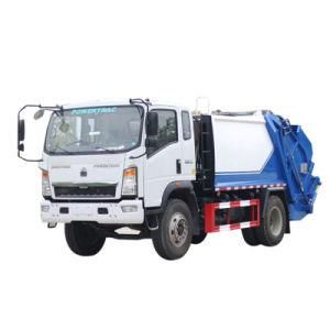 6 Wheel HOWO 6cbm Compactor Garbage Truck, Garbage Compactor Recycling Truck with Good Price