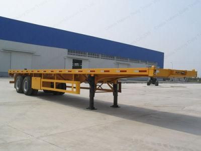 2/3 Axles 40 FT Flatbed Semi Truck Trailer/Container Flatbed Semi Trailer