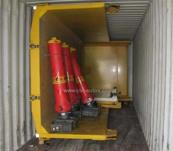 Customized Hook Lift Garbage Truck Body Container CKD Parts Upper Structure with Factory Price