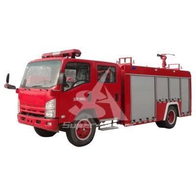 Fire Fighting Truck Water Foam Powder Tank Fire Engine Truck