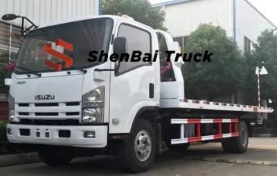 China Manufacturer Sale New Product 4X2 Platform Wrecker Truck Wrecker Tow Truck