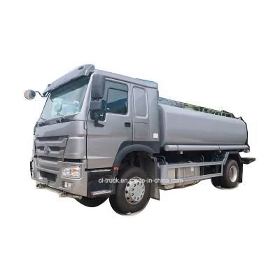 HOWO Heavy Duty 4X2 Water Tank Truck 15000liters