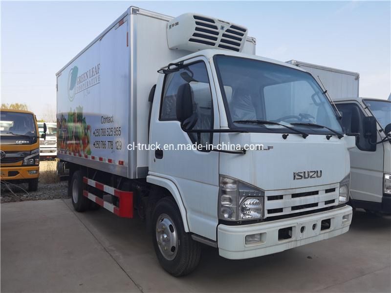 Good Quality Japan Brand 3tons 5tons Isuzu Refrigerated Truck for Vegetable Meat